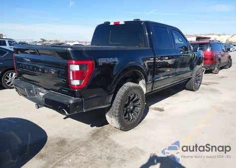 2022 Ford F-150 Platinum z USA, uszkodzony, nr VIN 1FTFW1E88NFB84458